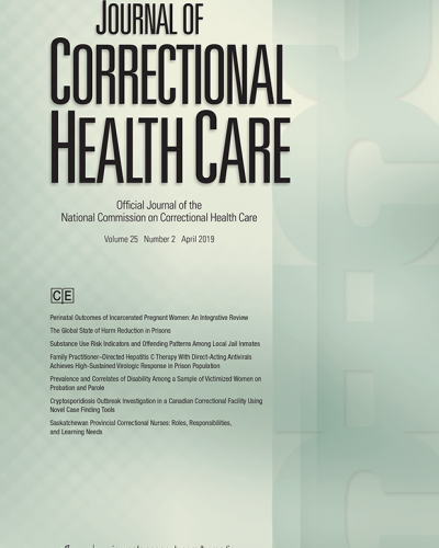 journal of correctional heath care
