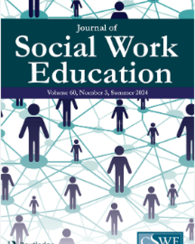 Cover of the Journal on Social Work Education a publication of the Council on Social Work Education