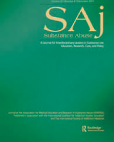 Cover of the Substance Abuse Journal