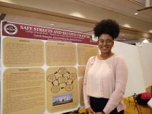 Congratulations to Tameila Mompoint (pictured), Ashwin Reddykotha, and Hannah Primozic for presenting their research at FSU’s Undergraduate Research Symposium!