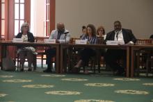 Carrie Pettus-Davis at the Center for Advancing Opportunity Workgroup meeting