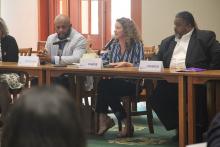Carrie Pettus-Davis at the Center for Advancing Opportunity Workgroup meeting