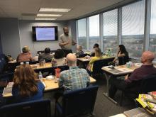 Stephen Tripodi leading 5-Key Team Training