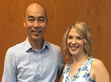 Johnny Kim and Amberly Prykhodko at a 5-Key Model training in Denver