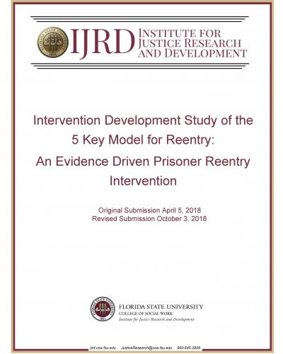 Intervention Development Study of the 5 Key Model for Reentry: An Evidence Driven Prisoner Reentry Intervention