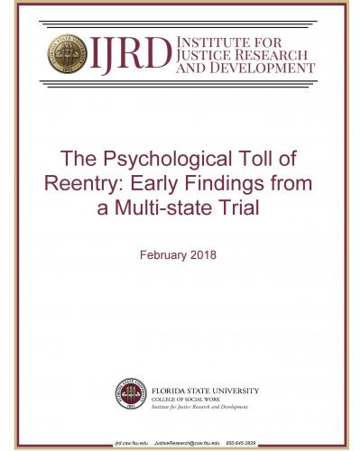 The Psychological Toll of Reentry: Early Findings from a Multistate Trial