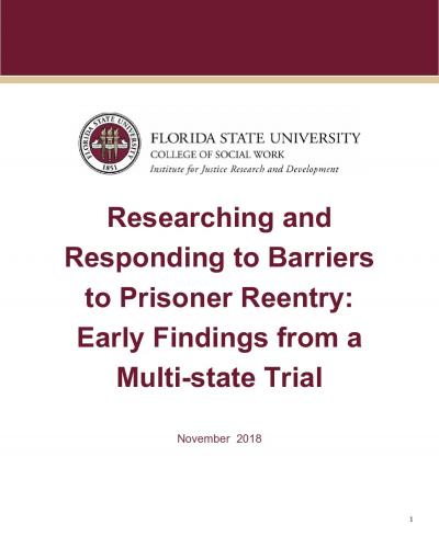 researching and responding to barriers to reentry