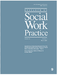 Cover of the journal titled Research on Social Work Practice